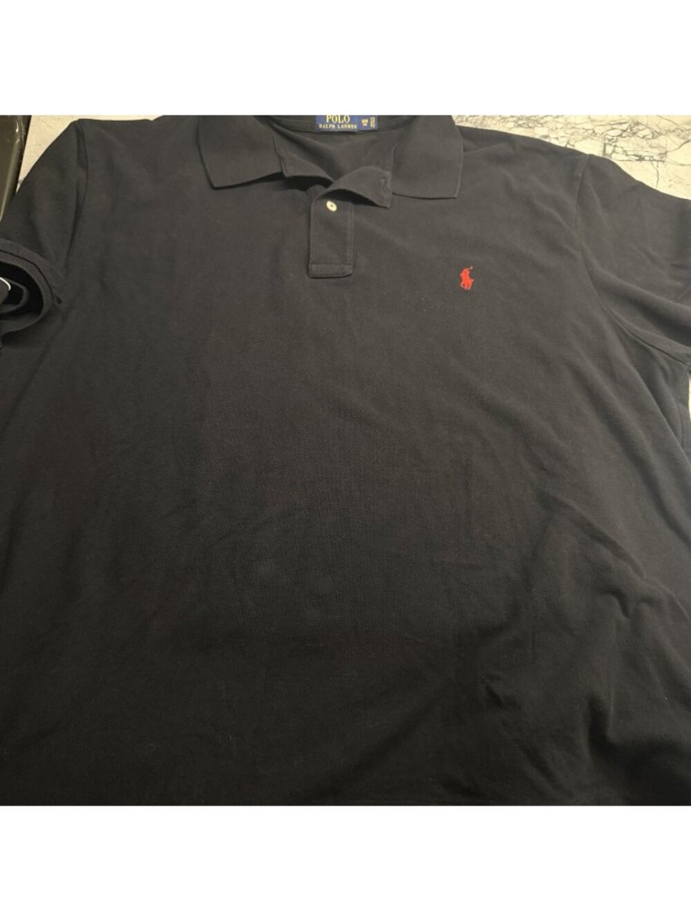 Polo Ralph Lauren 3XB Big Black Polo Shirt